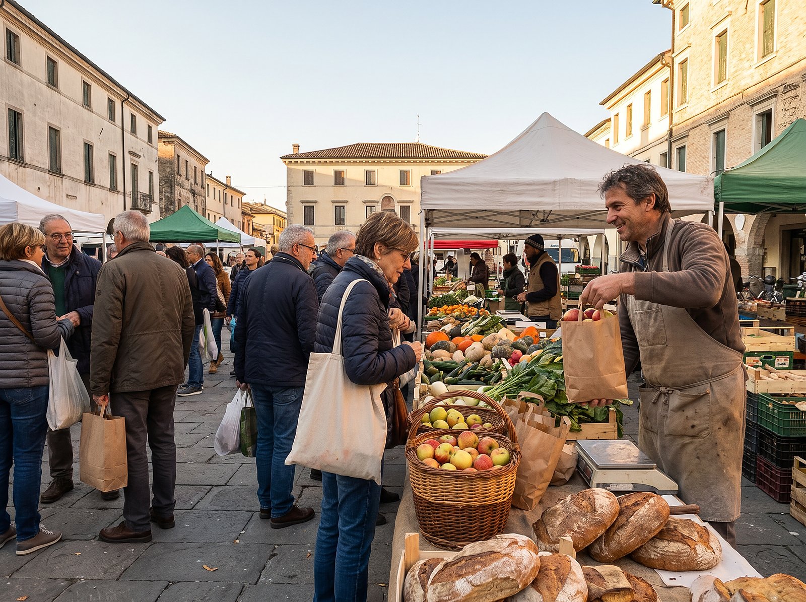 Sample picture — a farmers' market